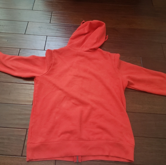 Orange & White Preowned Old Navy Hoodie - Picture 6 of 6